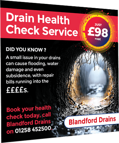 Drain HEALTH CHECK ADVERT